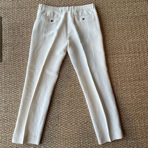 Tommy Bahama Men’s Linen Blend Trouser - Stone Color - 36/34 - EUC